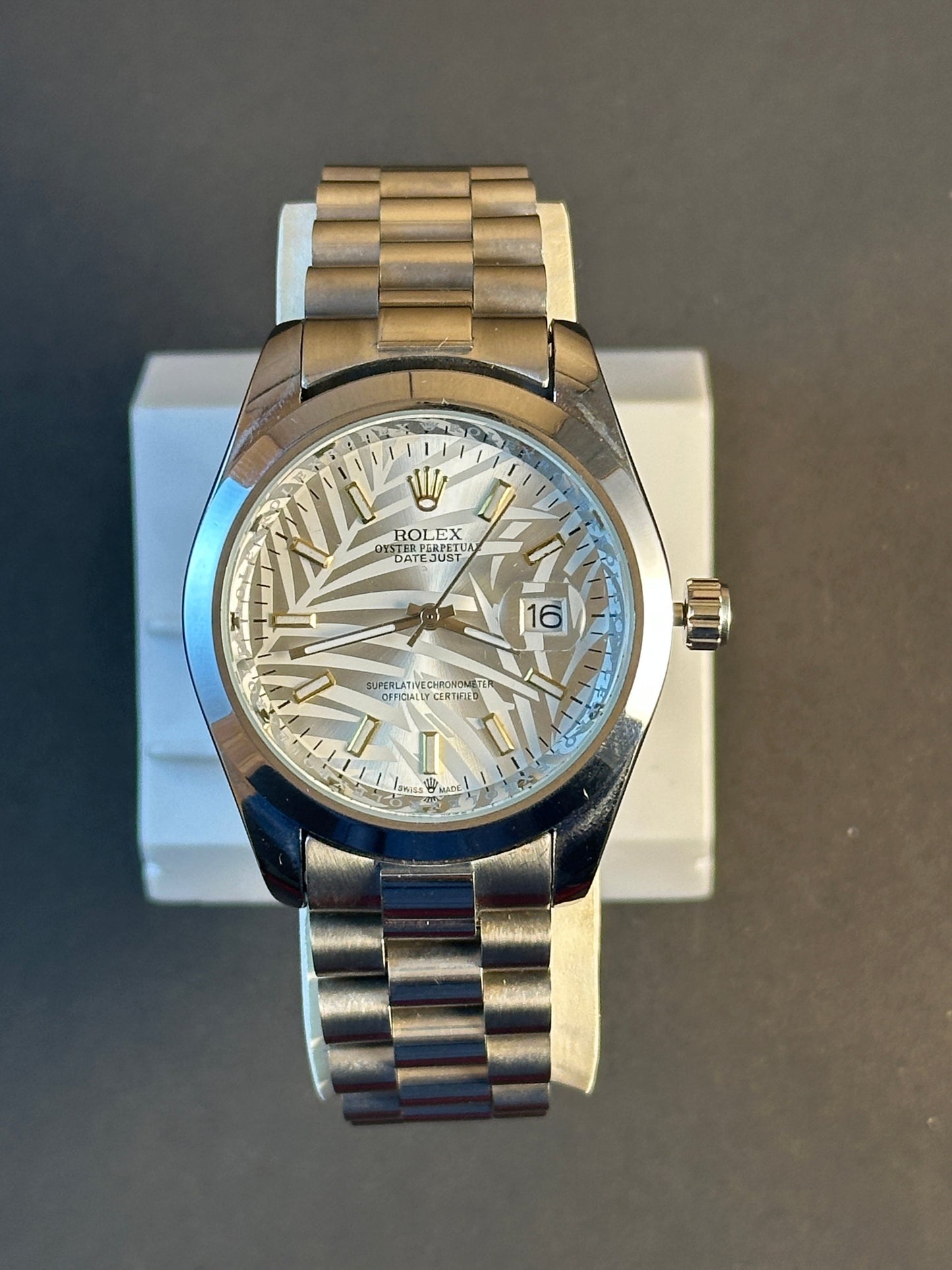 Rolex Milgauss Silver Chain - Silver Dial